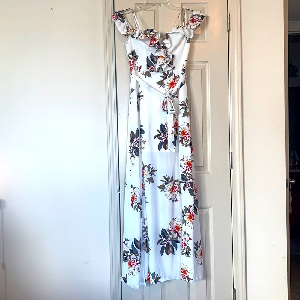 Maxi floral dress, size M
